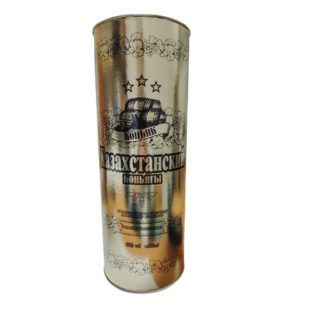 Коньяк Казахстанский 3 года 0,5 (тубус)