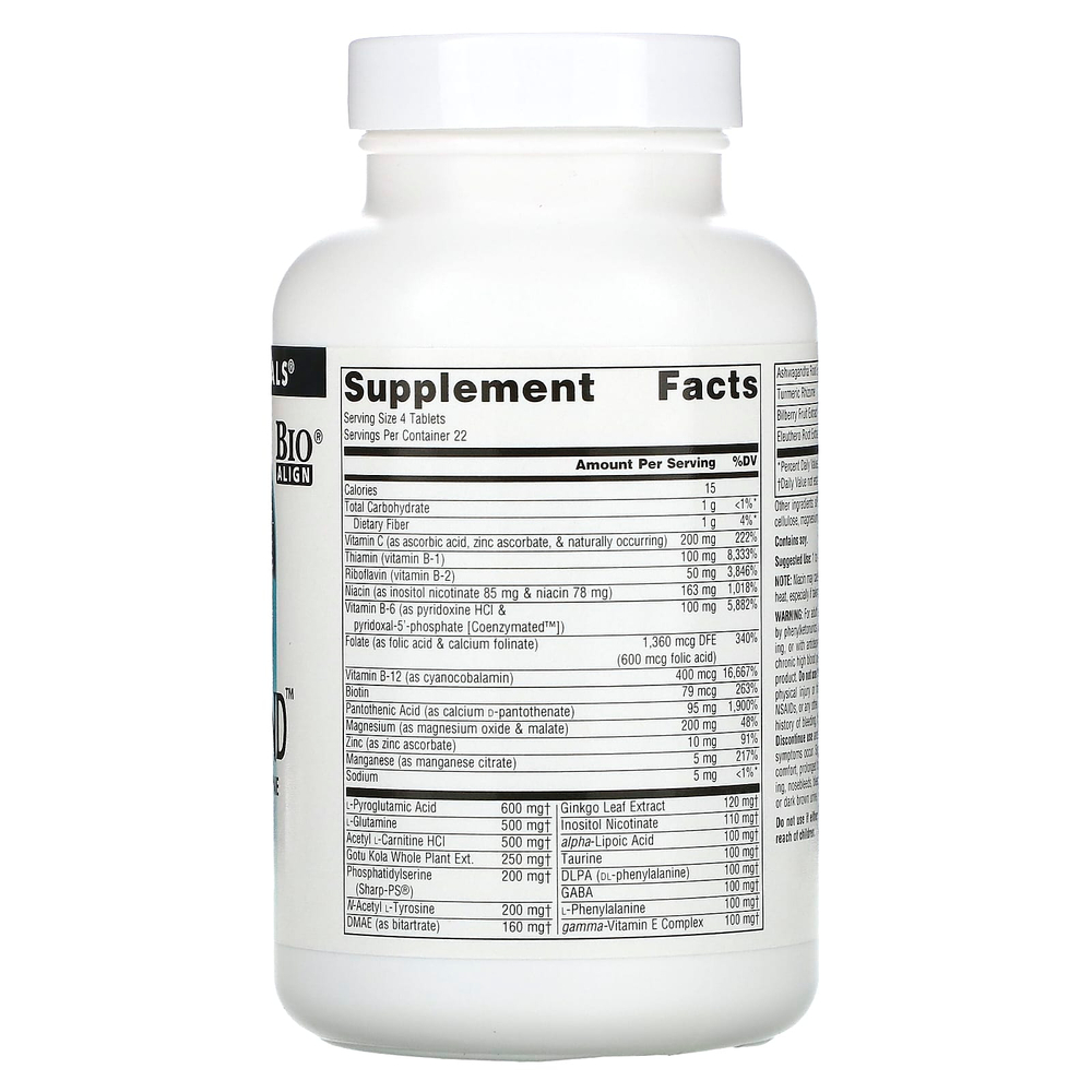 Source Naturals, Higher Mind, 90 таблеток