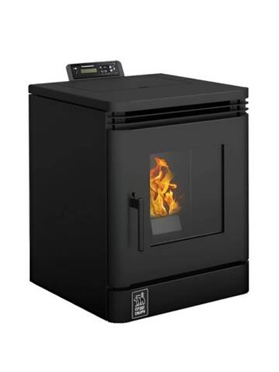 ZOTA Пеллетный камин В6H22 Black 6 кВт, 22 л