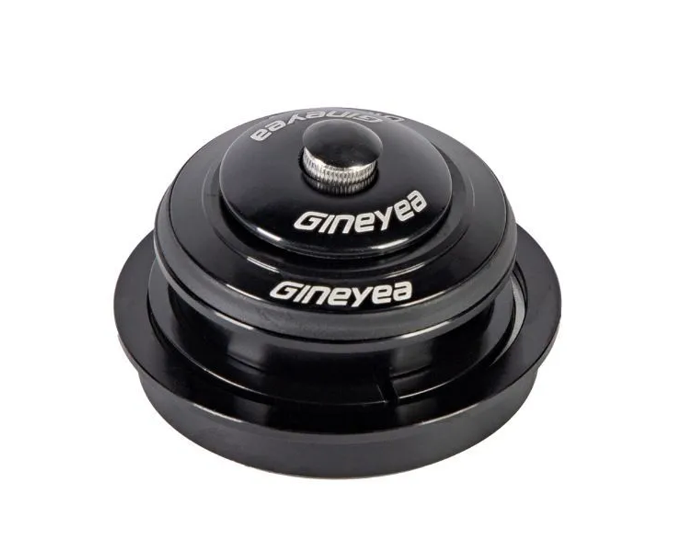 Рулевая колонка Gineyea GH-202D, конусная, 1,1/8"-1,5"; 28.6/44-56/39.8, черный