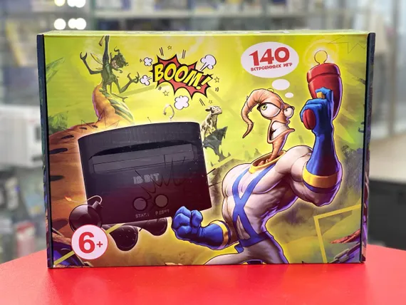 Игровая приставка 16bit Jim (140-in-1)