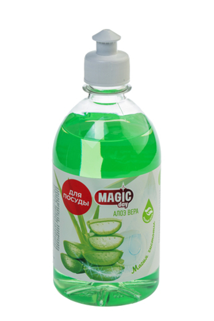 Моющее средство Magic Day для посуды Алое Вера 500мл дозатор