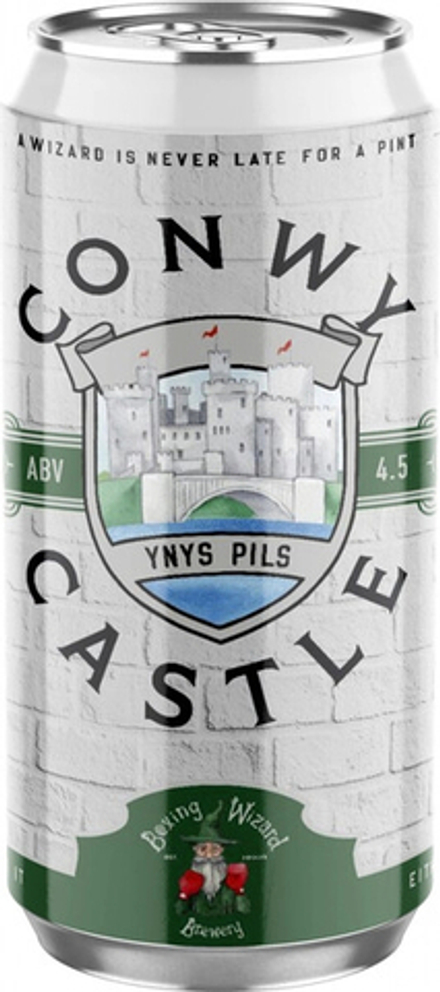 Пиво Боксин Визард Бревери Конви Касл / Boxing Wizard Brewery Conwy Castle 0.5 - банка