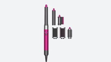 Мультистайлер Dyson Airwrap Complete LONG HS05, фуксия/никель UK