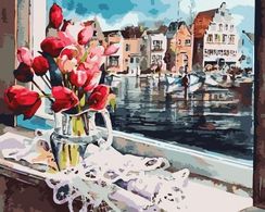 Голландский натюрморт- раскраски по номерам