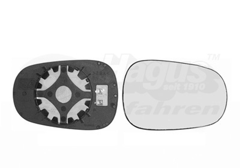 VAN WEZEL - 4323838-VAN - Mirror Glass, exterior mirror - Povrat artikla narucenog iz Njemacke nije moguc.