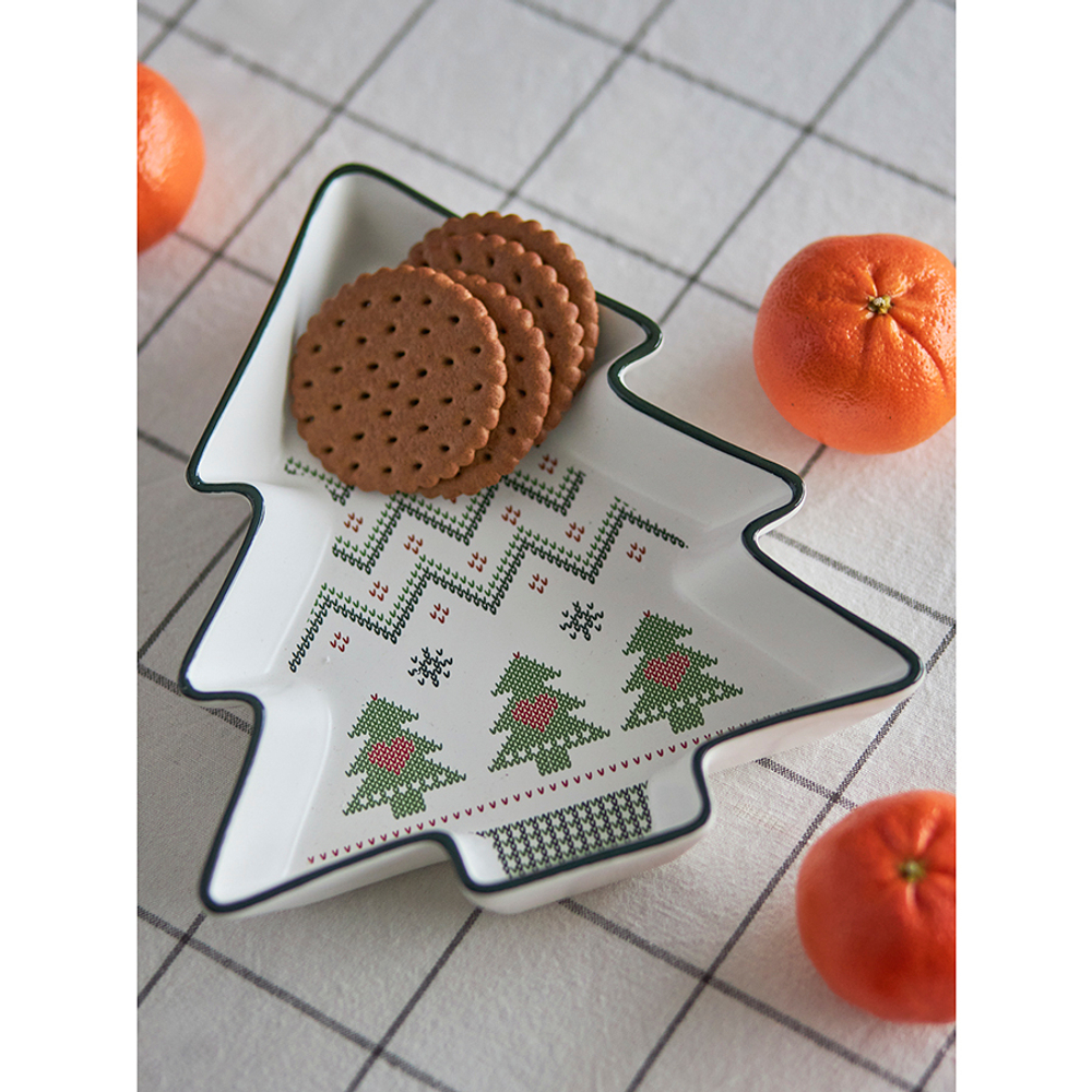 Набор из двух сервировочных тарелок sweet memories из коллекции new year essential