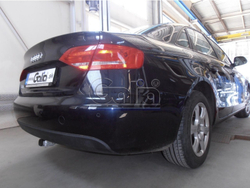 Фаркоп оцинкованный Galia A047C для Audi A4 B8 седан/универсал 2007-2015, Audi A4 Allroad 2009-, Audi A5 Sportback 2008-(паспорт и сертификат в комплекте)(без электрики)