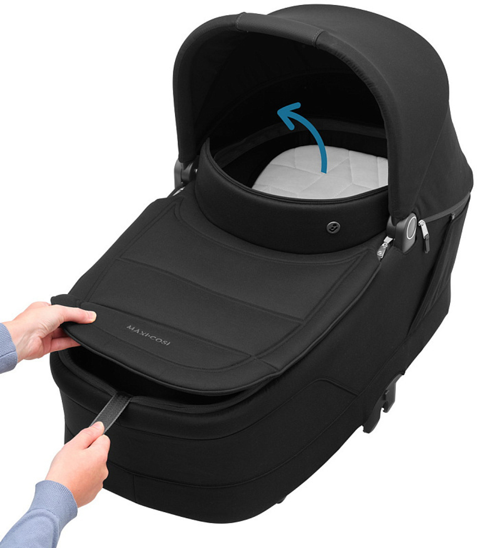 Коляска детская Maxi-Cosi Oxford Plus 2 в 1 1978390110 PlusTwillic Black/Черный
