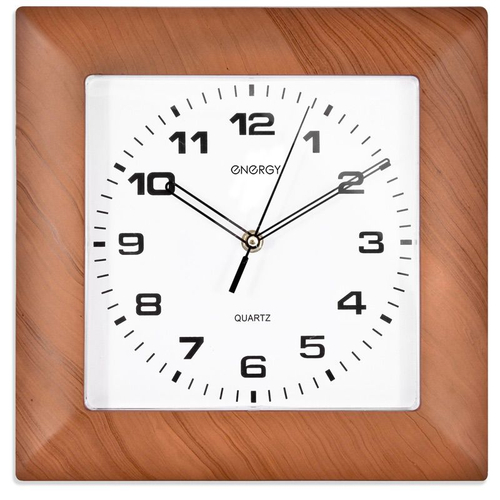 Часы настенные Energy EC-14 квадратные (009314)