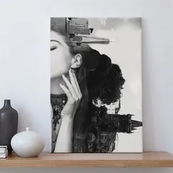 Постер "Девушка и город"