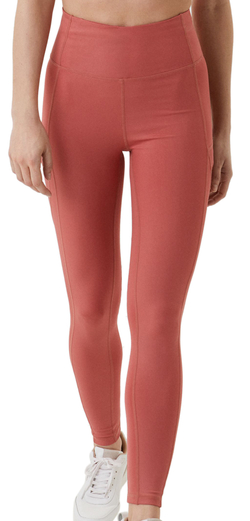 Леггинсы Bjorn Borg Borg High Waist Shine Tights - dusty cedar