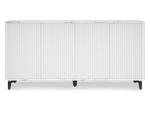 Комод ROYAL 5057 эко (Мрамор Каррара-Черный)