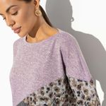 Туника комбинированная, Геометрия стиля (lady pink) Charutti (Акция)