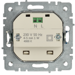 BRITE Подсветка светодиодная встраиваемая ПЛ20-БрКр бежевый IEK