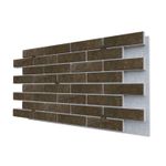 Негорючая термопанель ППС PRO Paradyz Ilario Brown Elewacja 0,60 м², 1020x600 мм