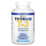 Absolute Nutrition, Thyroid T-3, оригинальная рецептура для поддержки щитовидной железы, 180 капсул