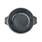 Кастрюля алюминий, антиприг, 4 л, с крыш, Мечта, Гранит, 44701