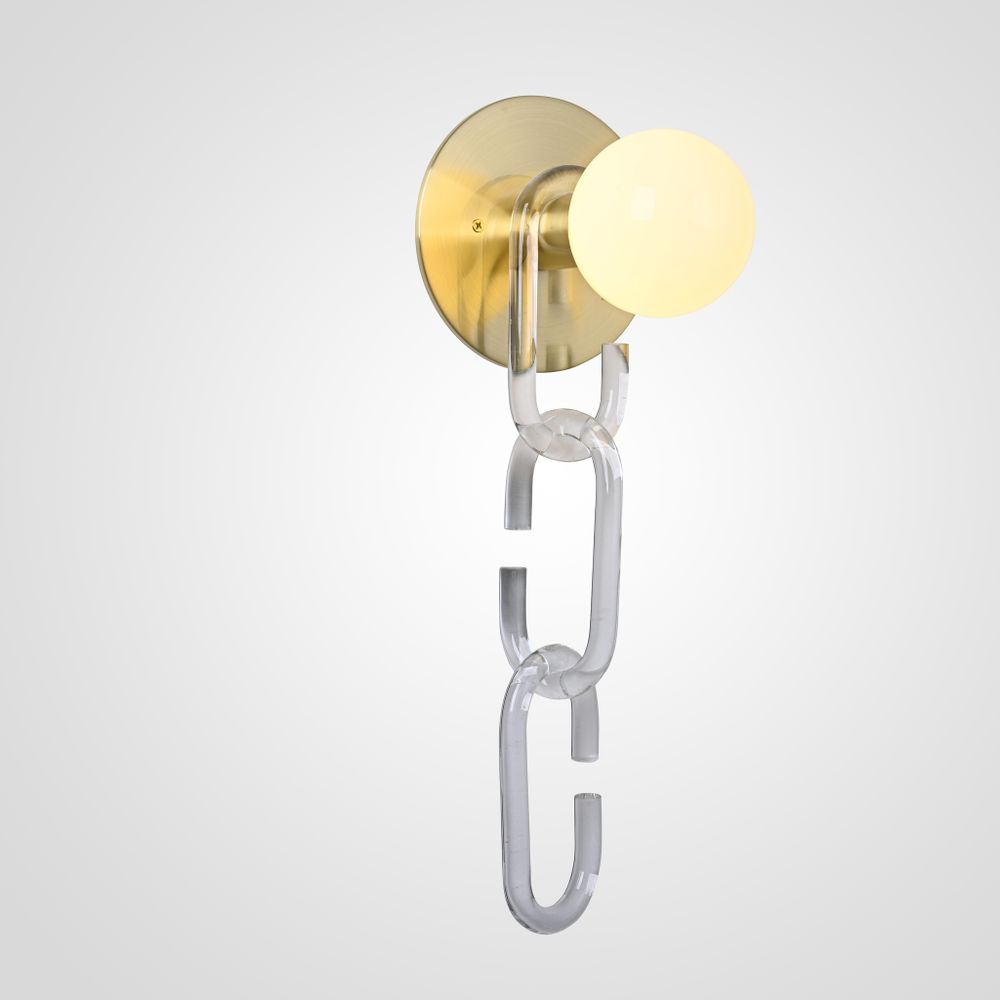 Настенный Светильник Chain Wall Прозрачный By Imperiumloft