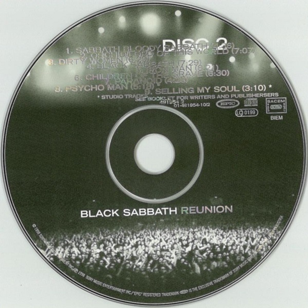 Black Sabbath / Reunion (2CD)