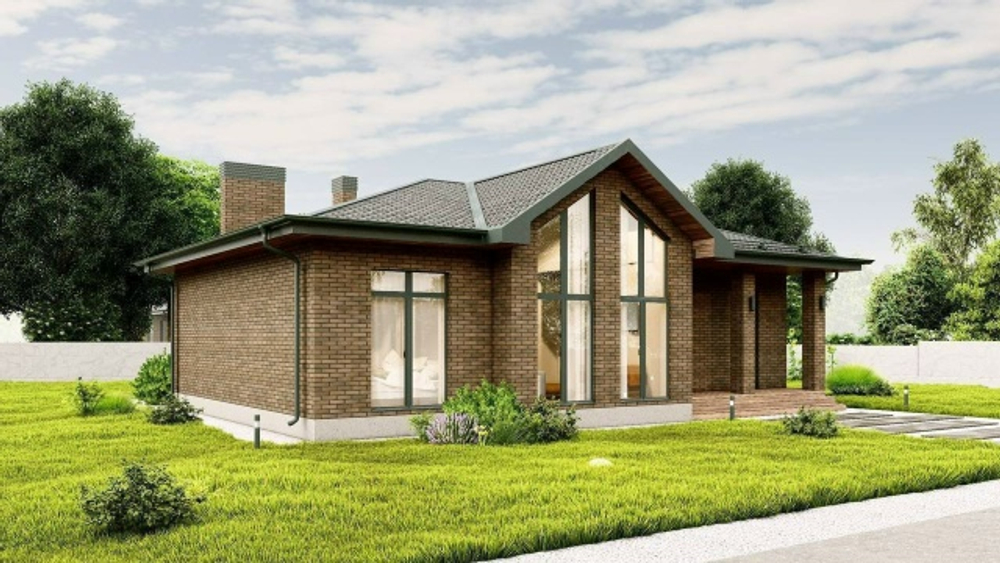 Проект Дома 100 кв. м К-71