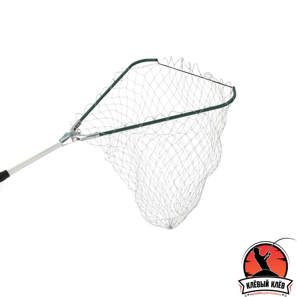 Подсачек складной телескопич. Namazu L- 180 см, треугольный обод 60 см, нейлон