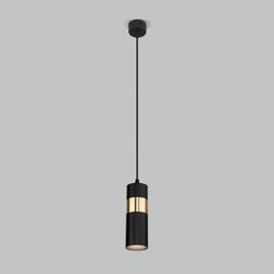 Подвесной светильник Eurosvet Viero 50096/1 черный/золото