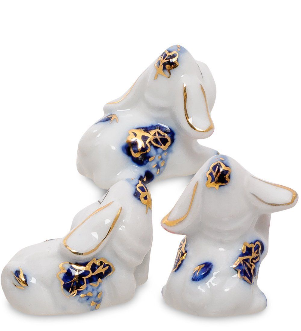 С 008 Фигурка «Три щенка» 2' син. (GE)