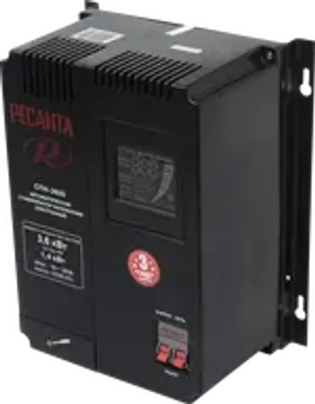 Стабилизатор напряжения Ресанта АСН-10000Н/1-Ц LUX