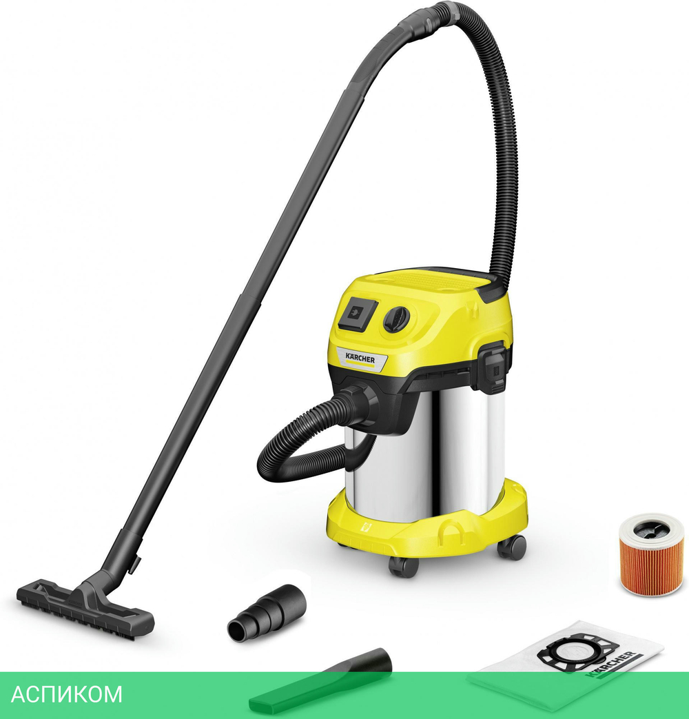 Пылесос Karcher WD 3 P S V-17/4/20 (1.628-190.0)