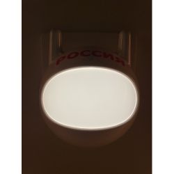 Ночник - светильник светодиодный ЭРА NN-604-LS-W в розетку с датчиком освещенности белый | Ночники