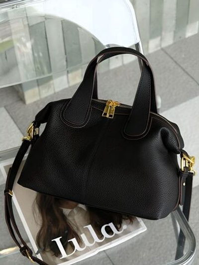 женская сумка на плечо из натуральной кожи