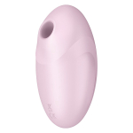Розовый вакуум-волновой стимулятор с вибрацией Satisfyer Vulva Lover 3