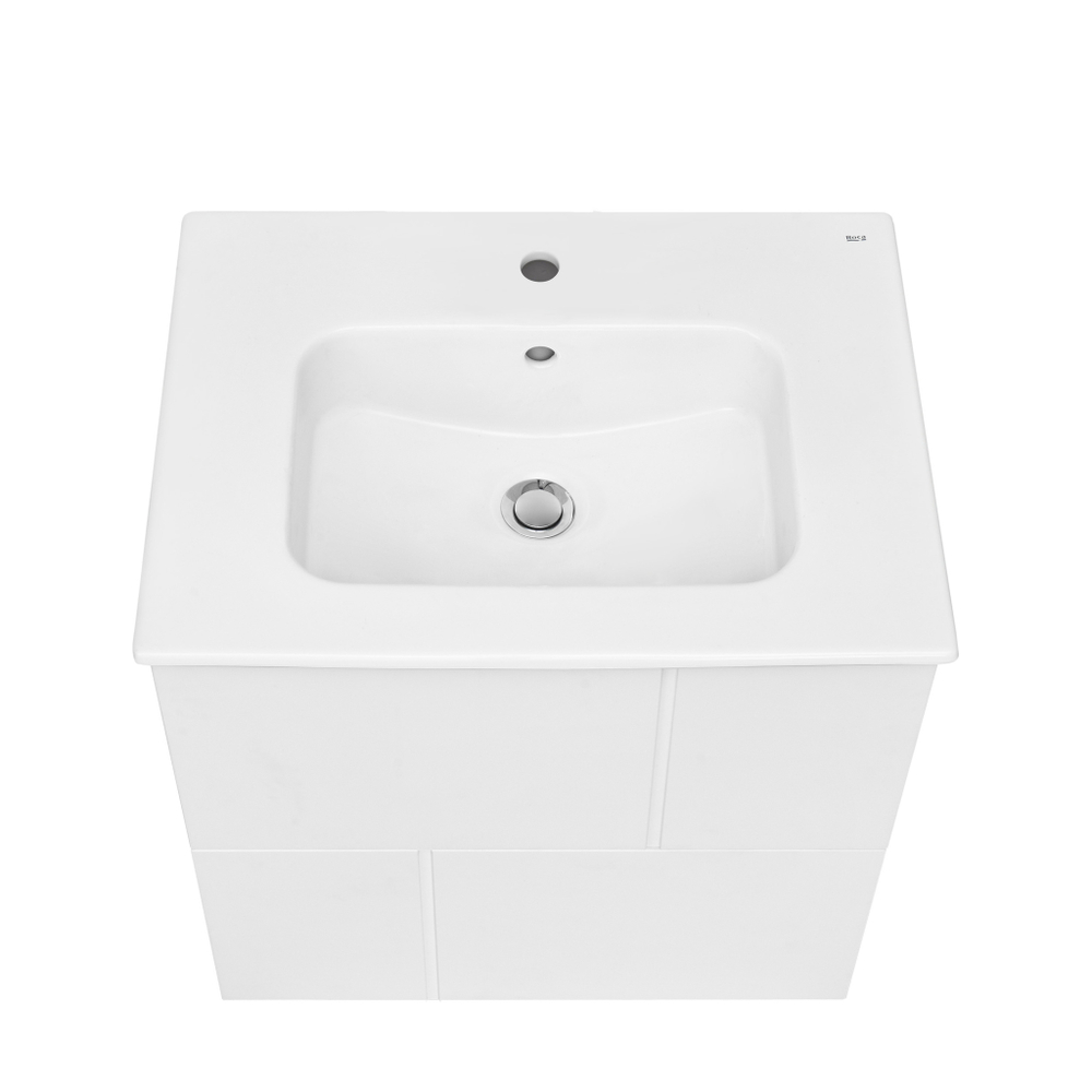 Тумба под раковину Roca Luna 60 2 ящика белый ZRU9307764