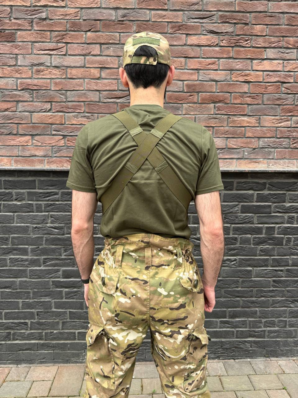 Тактический костюм горка с наколенниками и налокотниками мультикам