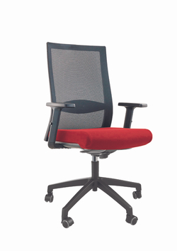 Брента/Brenta кресло операторское со спинкой-сеткой на пятилучие