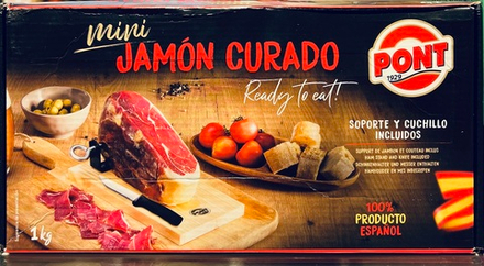 Хамон подарочный набор Pont Curado 1кг