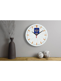 Настенные часы "герб Росрыболовства 02 43"