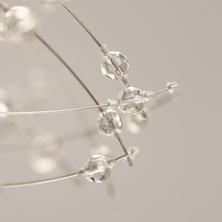 Люстра подвесная De City Адриатика, 9 LED ламп G9, до 26 кв м, золотая