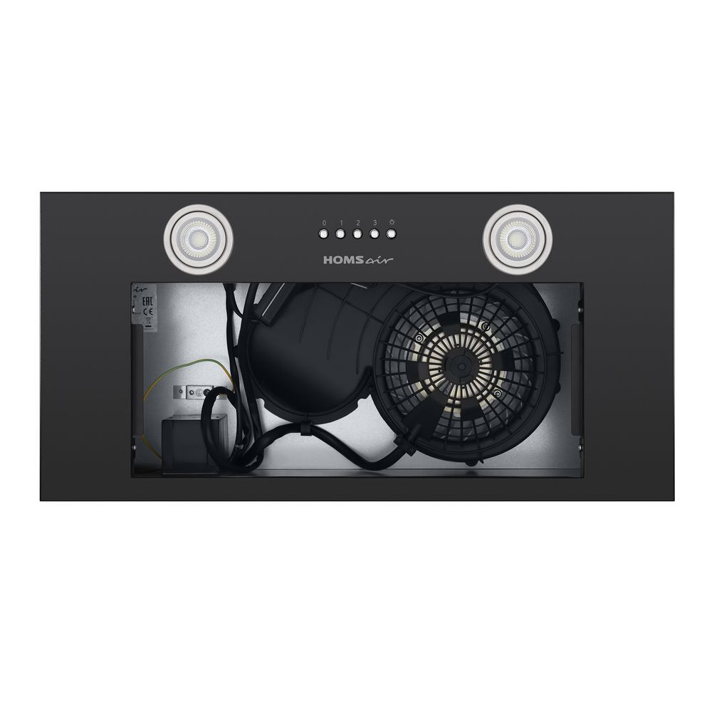 Кухонная вытяжка HOMSair CAMELIA 60 черный фото 5