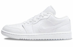 Кроссовки Jordan Air Jordan 1 Low "Triple White" (Женская размерная сетка)