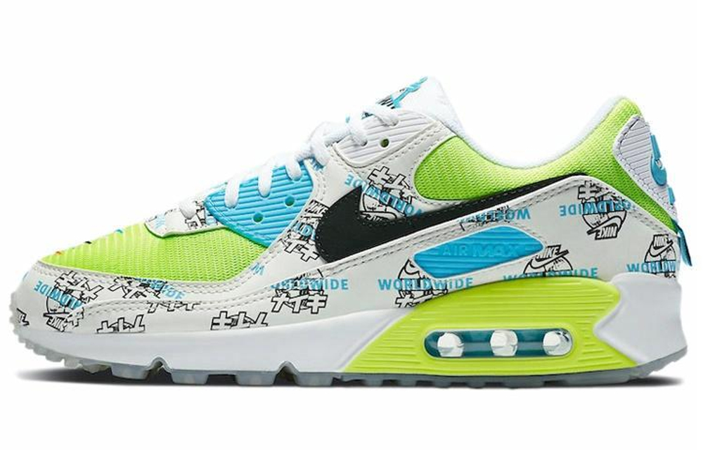 Кроссовки Nike Air Max 90 Worldwide Pack (Женская размерная сетка)