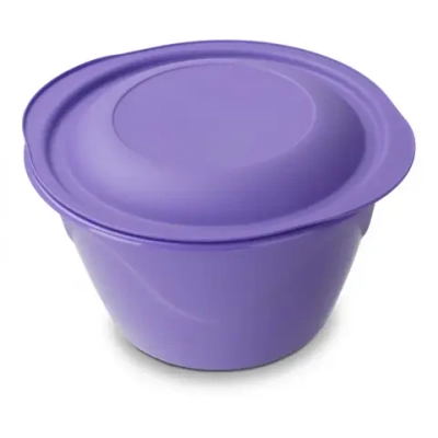 Миска Чезаре 3,0л с крышкой Мятная (комплект 36 шт)