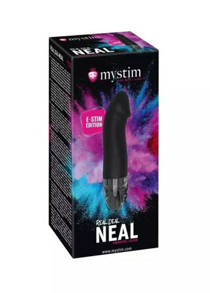 Mystim Real Deal Neal - Вибратор с электростимуляцией