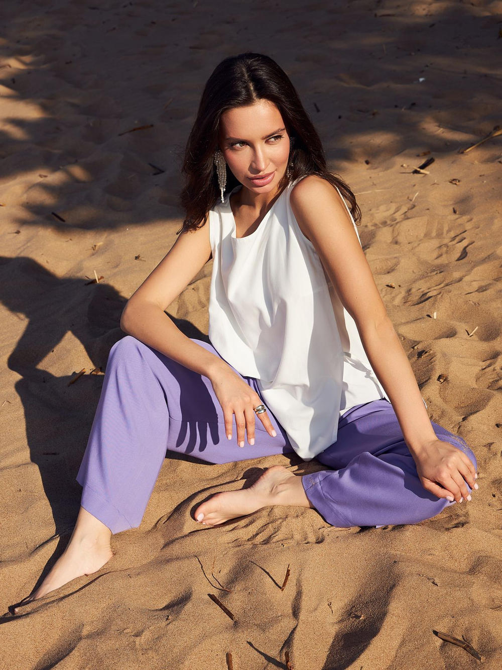 Блузка женская, Модный дом Виктории Тишиной, Карен, размер M