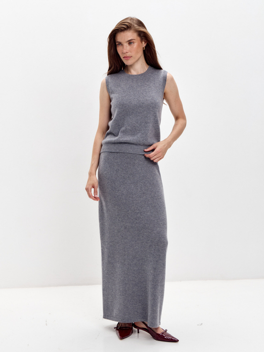 Кашемировая юбка