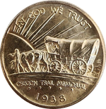 Oregon 50 центов  1938 двор S