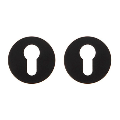 Накладка цилиндровая Code Deco Slim DP-C-40-BLM черный матовый