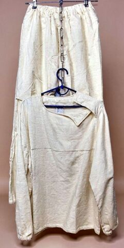 Мужское нательное бельё, 100% хлопок, размеры от 42 до 46, цвет молочный