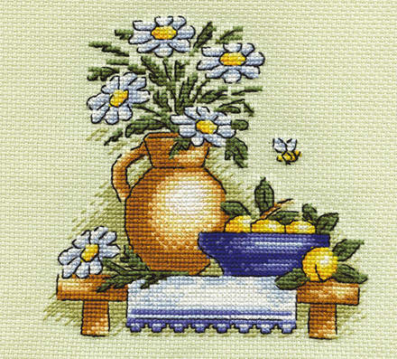 Набор для вышивания "PANNA"N-0514 "Ромашки" 17 х 17 см